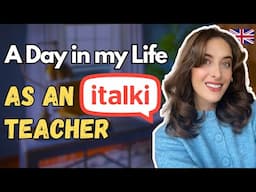 A Day in my Life as an italki Teacher!