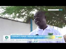 Live Now: Unfiltered Reactions from Gomoa East Constituency! Community Forum Live From Gomoa East