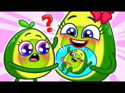 New Sibling!🥑 How was Baby Avocado Born?👶 Mommy is Pregnant || Kids Cartoon by Pit & Penny Stories💖✨