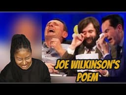 American Reacts| Everyone Literally Crying Over Joe Wilkinson's insane poem