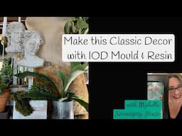 DIY Vintage Bust Statuette with IOD Mold