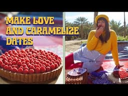 CARAMEL DATE TART IN THE DESERT | SWEET CALIFORNIA | RAIZA COSTA