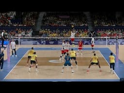 Volleyball Brazil - Poland Amazing Match Highlights Paris Olympics