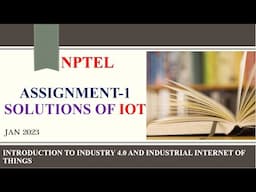 Introduction of Internet Of Things | Week 1 Assignment 1 Solution | NPTEL | January 2023 | IOT MCQ