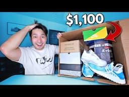 UNBOXING A $1000 SOLE STEALS SNEAKER MYSTERY BOX (WE MADE BANK💰)