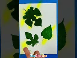 Leaf Spray Painting