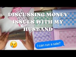 Difficult conversation with my husband  | Financial Problems | Cash Stuffing August 2024