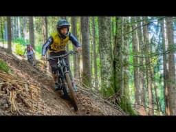 Morzine Off Piste Downhill Tracks !