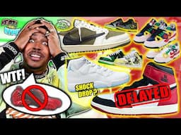 WTF ARE THESE!? Upcoming Fire 2024 Sneaker Releases! BLACK TOE 1 DELAYED, WHAT THE DUNK, TRAVIS 1