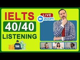 IELTS Live Class - Listening Taxes and Newton