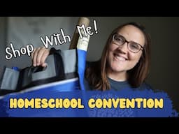 Homeschool  Convention Shop With Me + Haul || Nature's Workshop Plus Homeschool Haul