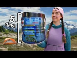 Everything I Eat On Multi-Day Backpacking Trips!