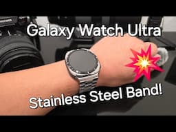 Samsung Galaxy Watch Ultra Aftermarket Stainless Steel Band