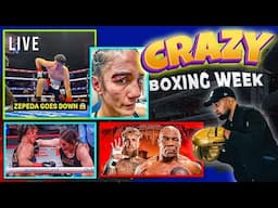 Jake Paul, Amanda Serrano, Katie Talor, Tevin Farmer, William Zepeda Crazy Weekend!