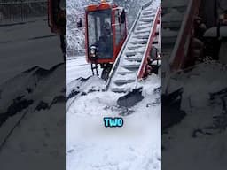 Checkout This Satisfying Machine😎😎😎#snow #youtubeshorts #youtube