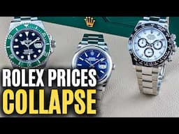 Rolex Prices Collapse - Market Update