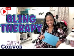 Crafts & Convos | Bling Therapy with Mar Bear | Hotfix Rhinestone Shirt