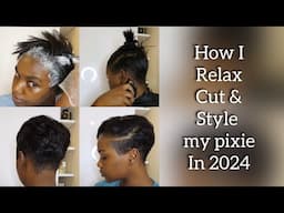 Pixie cut Relax, Cut & style at home: 2024