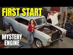 Old Drag Car Fires Up — Time Capsule 1956 Chevy Last Raced In The 80s