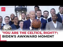 'You are the Celtics, right?' US President Joe Biden's awkward moment with NBA champions goes viral