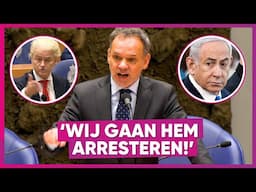 Historisch: PVV-vriend Netanyahu moet worden opgepakt