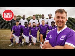 Roman Kemp Trains with Refugee Football Team | Sport Relief