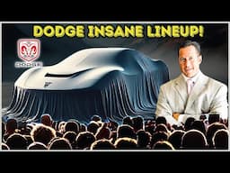 Dodge CEO Reveals 5 New 2026 Car Models & SHOCKS The Entire Car Industry!