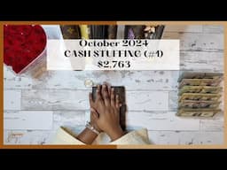 $2,763 CASH STUFFING | OCTOBER 2024 | FIXED EXPENSES | ONE MONTH AHEAD | CHATTY VIDEO