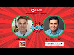 Luis Serrano + Josh  Starmer Q&A Livestream!!!