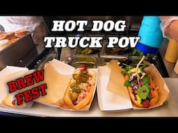 Hot Dog Truck POV | BEERFEST | Triple GoPo