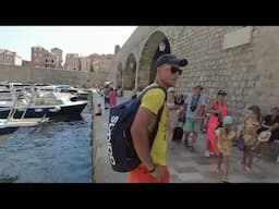 Dubrovnik Old Town Walk Through.  GREAT PLACE!! - Dubrovnik Croatia - ECTV