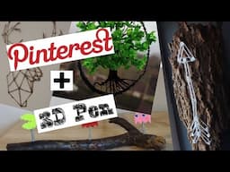 HOW TO MAKE DIY PINTEREST INSPIRED 3D PRINTING PEN CREATIONS - 3D Pen Art-TUTORIAL