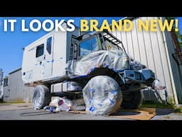 Painting The Chassis Of Our Unimog: Raptor Liner Transformation! #32