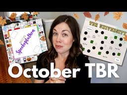 TBR University & Spookopoly II 2 TBR Games in October