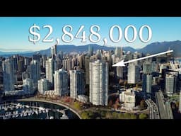 Inside a $2,848,000 PENTHOUSE in Marinaside | Vancouver Real Estate Tours