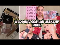 Ek Din me Itna sara Makeup kharid liya||Luxury makeup Haul For My Makeup Studio|| Bridal Makeup Haul