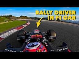 Can you learn how to drive an F1 Car in ONLY 10 laps? | From Rally to F1