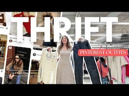 Thrift With Me: Thrifting My Dream Pinterest Outfits!