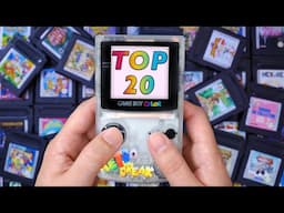 Top 20 Best Game Boy Color Games! - [DMG & GBC]