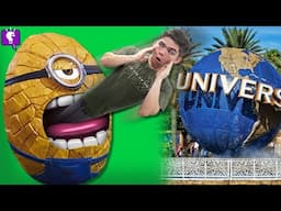 MEGA MINION EGG at Universal Studios with HobbyFamilyTV