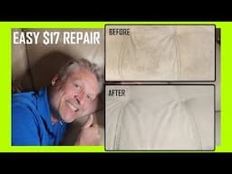 EASY! How to Repair Cracks, Wear, & Cuts on Leather Sofa, Couch or Car Seat