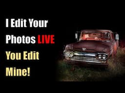 Photo Editing Live with DxO Photolab 8: Send me your photos - Link Below!