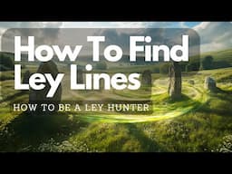 How To Find Ley Lines.  How To Be A Ley Hunter