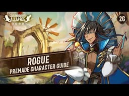 Rogue Premade Character! - Cloudbreaker Alliance TTRPG Beginner's Guide EP2G