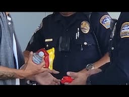 LAX airport police received  call on suspicious men told  him to leave the airport and gave him food