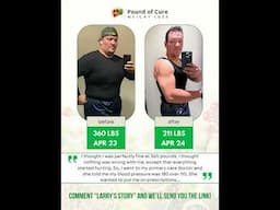 Larry's Gastric Bypass Success Story! Link in the Description! #shorts