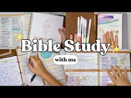 How I Study My Bible | Psalm 19 + Coffee and Bible Time Psalms Devotional ✨📖