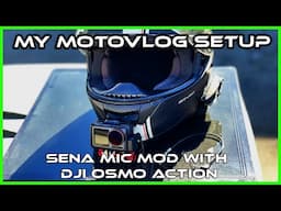 2020 Motovlog setup Triumph Speed Twin mods.