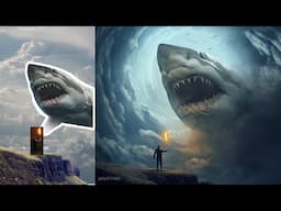 The Big Shark Photo Manipulation Photoshop Tutorial