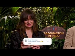 Best Paddington Trailer Reactions with Hugh Bonneville and Emily Mortimer (Part 2)